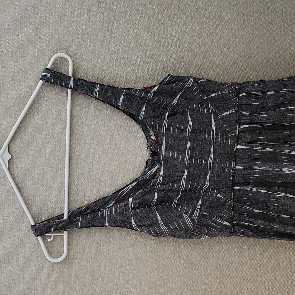 Free People New Romantics Weather Vane Ikat Dress Size 12 - Picture 3 of 15